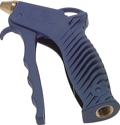 Pistola di soffiaggio in plastica con attacco per tubo flessibile da 9 mm