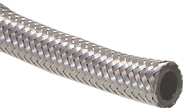 Silberschlauch (Kraftstoffschlauch) 11,5x18,0mm, Edelst.