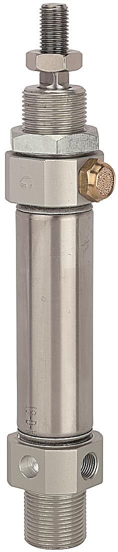 Cilindro rotondo / a semplice effetto / G 1/4 pistone ø 40 mm / lunghezza corsa 30 mm 115002