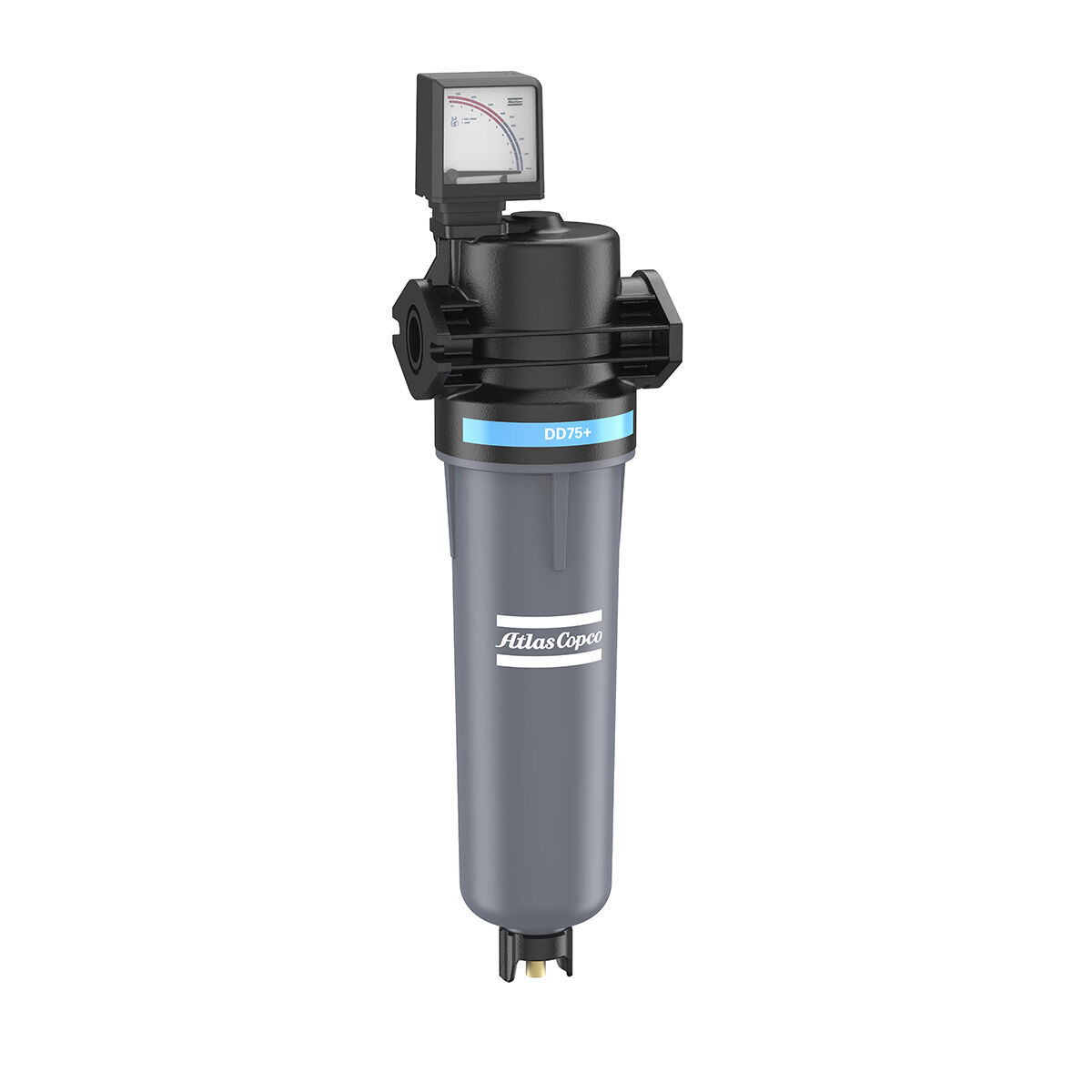 Filtro a coalescenza ad alte prestazioni DD 75+ di Atlas Copco senza inPASS
