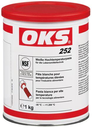 OKS 252 - Pasta bianca per alte temperature, lattina da 1 kg