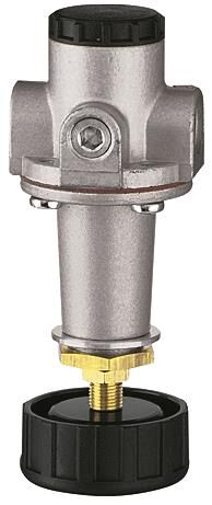 Regolatore di pressione per montaggio a pannello G 1/2 / 0,5-10 bar / 2200 l/min / incluso pannello di controllo- 100859