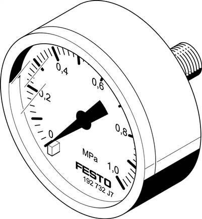 FESTO MA-40-1-G1/8-MPA (192732) Manometer