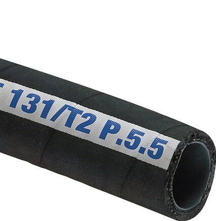 EPDM/PE-Chemieschlauch 63,5 (2-1/2")x79mm,EN12115,Stahlsp.