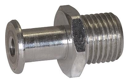 Saugeranschlussnippel / NW 4,4 mm G 1/4 AG / Länge: 4 mm 108509