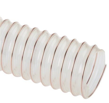Tubo PUR a spirale, 150 mm, leggero, sicuro per gli alimenti
