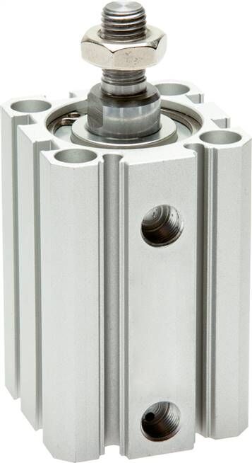 Cilindro ISO 21287, a doppia torsione, pistone 80 mm, corsa 30 mm
