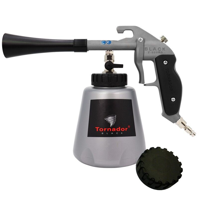 OFFERTA Set completo Tornador | Compressore ABAC PRO A39B 90 CT4 incl. pulitore, tubo flessibile + soffiatore
