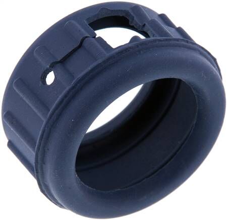 Tappo di protezione per manometro in gomma, 50 mm, blu