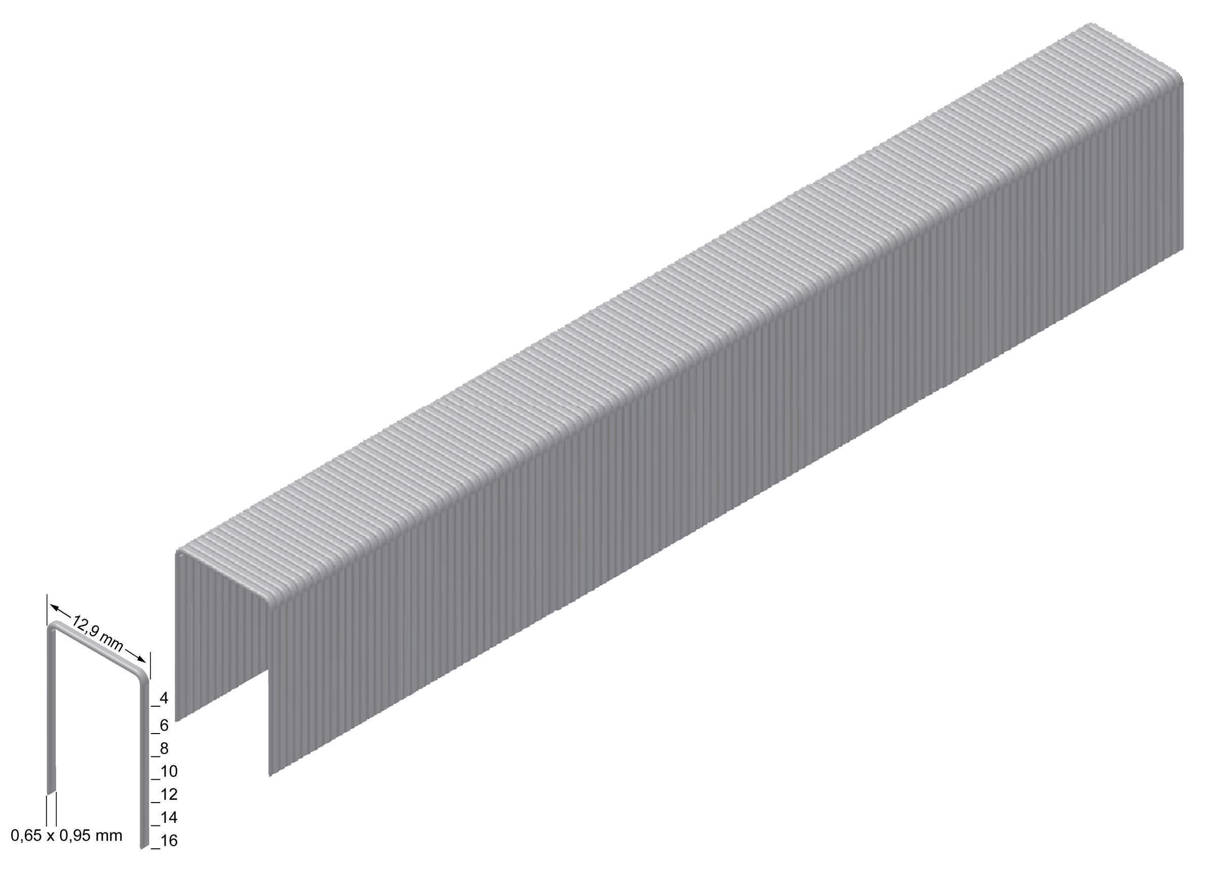 Prebena Heftklammern A10CRF - rostfrei