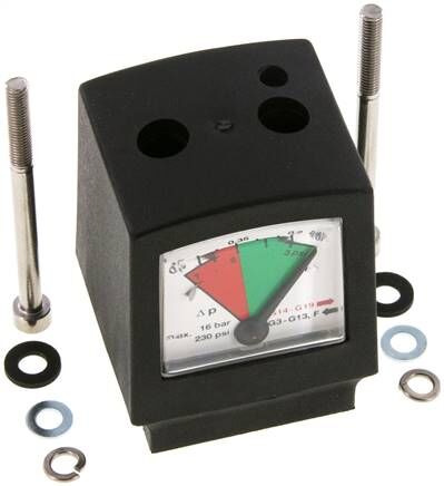 FUTURA Differenzdruckmanometer 0 - 0,5 bar , Futura 1 - 4, Multifix 2 - 5