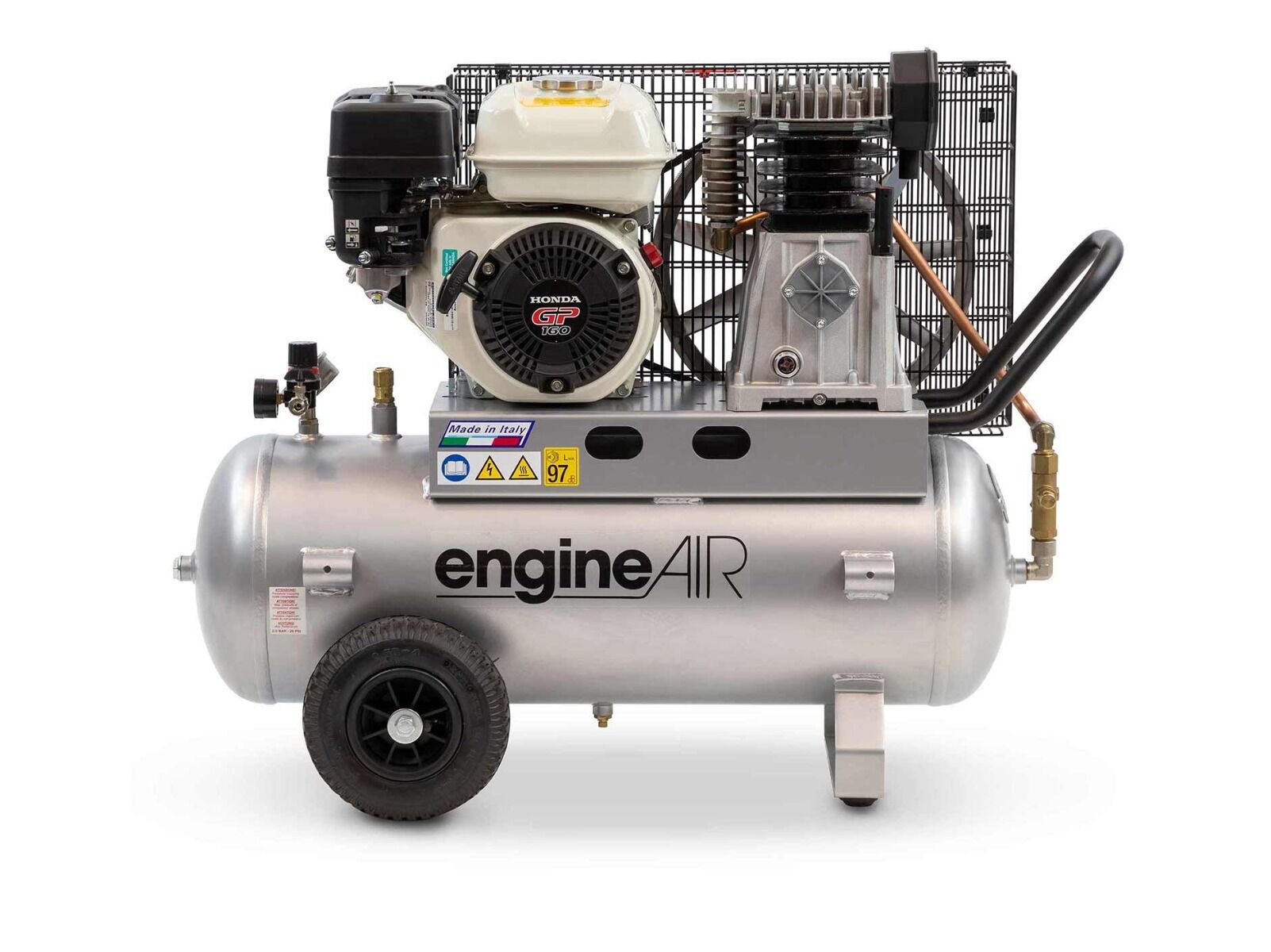 EngineAIR compresseur à essence 5/50 10 4,8HP 50L