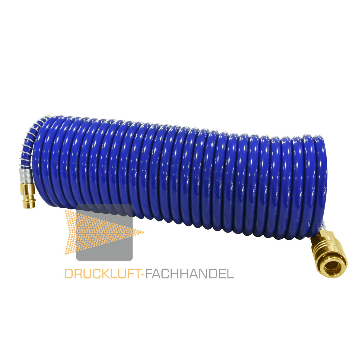 Tubo a spirale lunghezza 7,5 m 8x6 con raccordo e nipplo NW 7,2 Tubo a spirale lunghezza 7,5 m 8x6 con raccordo e nipplo NW 7,2