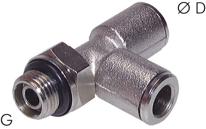 Connettore LE push-in G 1/8"-8mm, serie C