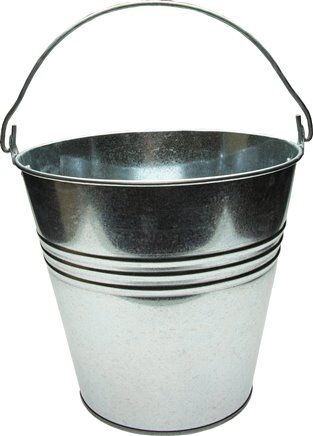 Secchio di metallo, 12 litri.