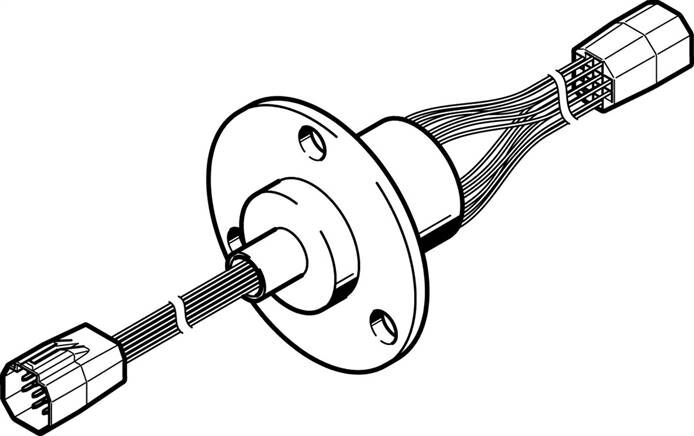 FESTO DHAS-SCR12-H6 (3920687) Drehdurchführung