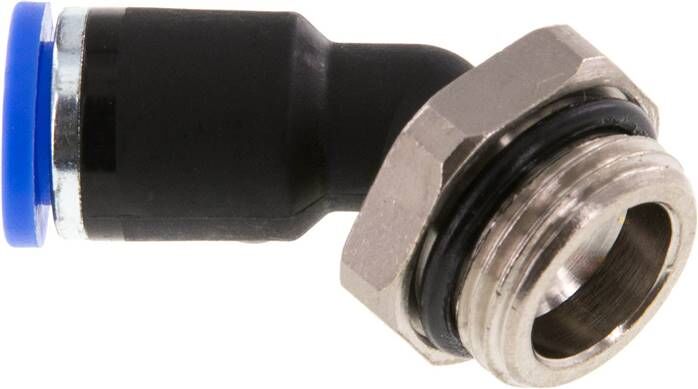 connettore push-in a 45° G 3/8"-8mm, standard IQS