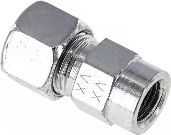 Manometro con anello di bloccaggio G 1/4"-12 L (M18x1.5), acciaio zincato