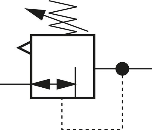Détendeur haute pression G 1/2" 0,5 - 25 bar
