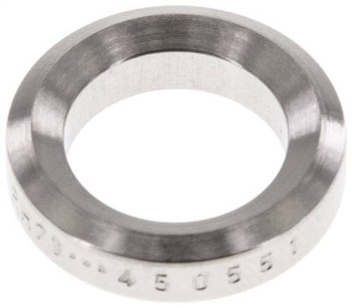 Anello di tenuta per manometro, G 1/2", 1.4571, Anelli di tenuta per anelli di taglio idraulici