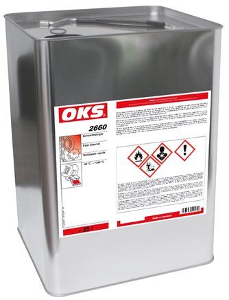 OKS 2660/2661 - Detergente rapido, tanica da 25 l (soffietto da 42 mm)