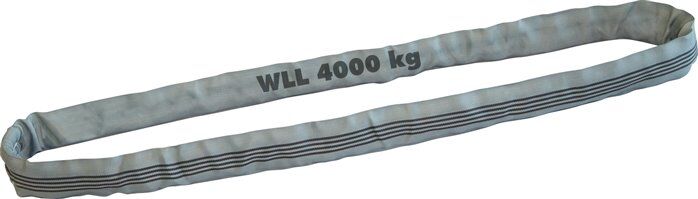 Cinghia ad anello EN 1492-2, lunghezza di lavoro 6 m, portata 4000 kg