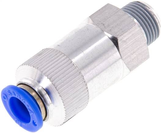 Clapet anti-retour R 3/8"-10mm, débit du tuyau au filetage, standard IQS