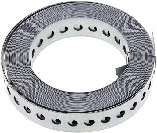 Nastro perforato FISCHER 25 mm, 10 metri, acciaio zincato