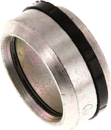 Anello di taglio in acciaio zincato con guarnizione in elastomero 20 S (M30x2)