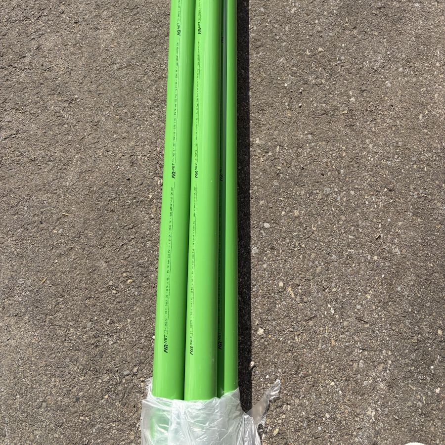 Tubo AIRnet in alluminio D50 lunghezza 5,7 m