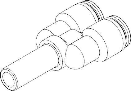 FESTO QSY-10H-B (133148) Y-Steckverbindung