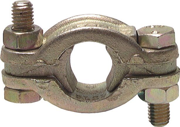 Collier de serrage en fonte malléable galvanisé, 210 - 225mm