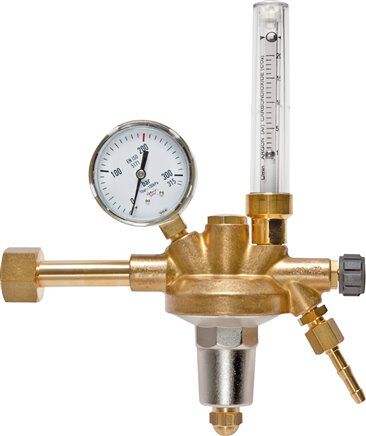 Riduttore di pressione del cilindro 0 - 20 l/min per argon (200 bar)