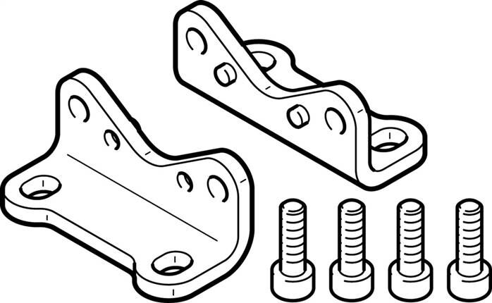 FESTO HP-50 (150734) Fußbefestigung