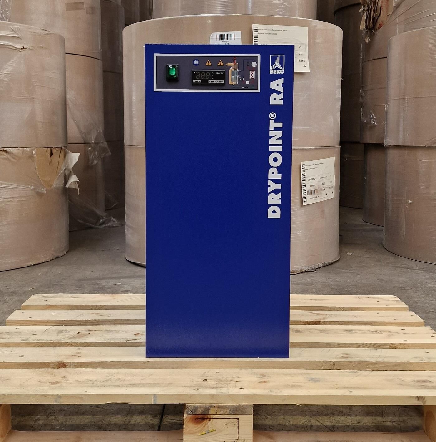 AUSSTELLER BEKO DRYPOINT® RA 50 / AC · 850 l/min · 0,22 kW · G 1/2 innen · Druckluft-Kältetrockner 