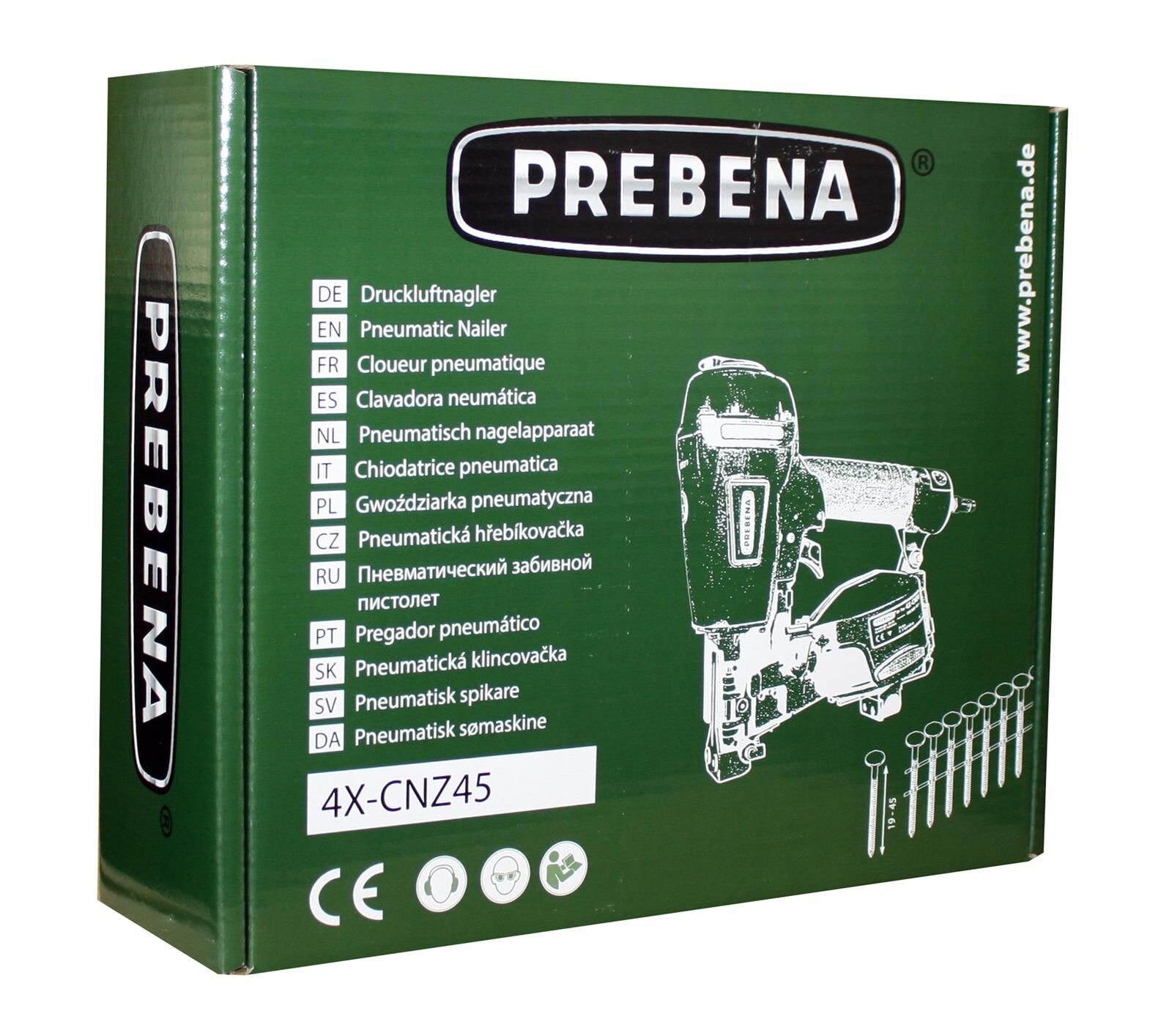 Chiodatrice per tetti Prebena 4X-CNZ45