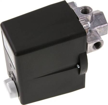 Kompressor-Druckschalter G 1/2", 6 - 16 bar (mit Drehschalter)