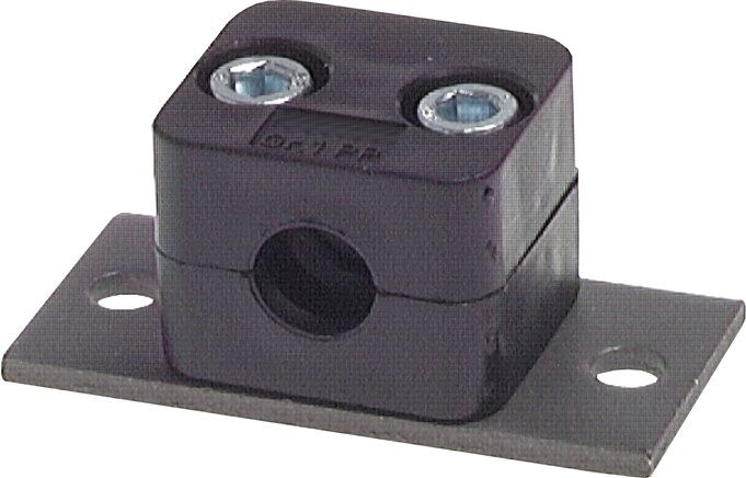 Collier de serrage, 8mm, taille 0, série légère (une seule fixation latérale)