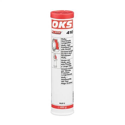 OKS 410, grasso a lunga durata ad alta pressione MoS2 - cartuccia da 400 ml
