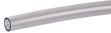 Tuyau en PVC, transparent, Ø extérieur du tuyau 38 mm, Ø intérieur du tuyau 30 mm, rouleau de 25 m 113811