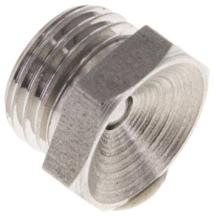 Ingrassatore a imbuto dritto, M 10x1, 1.4305
