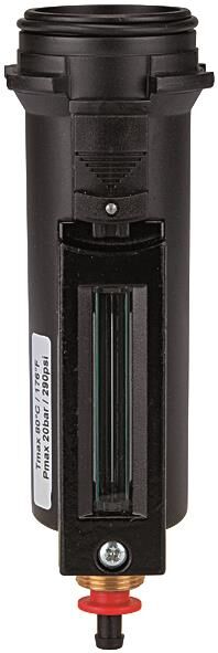 Metallbehälter -variobloc- Filter VA Ablassventil / für G 1/4 und G 3/8 100670