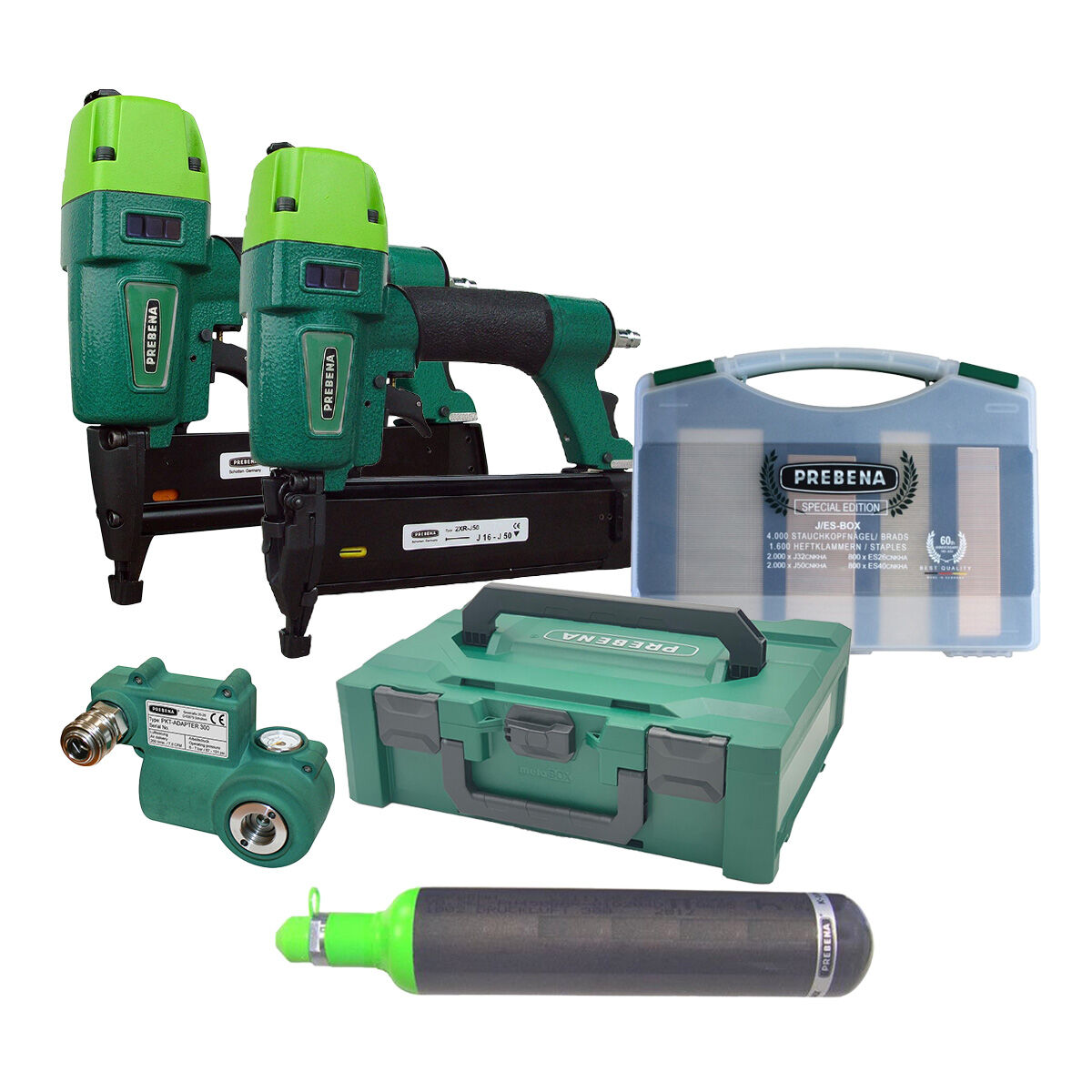 OFFERTA SPECIALE Prebena 2XR-ADAPTER-BOX | 2XR-J50 + 2XR-ES40 incl. J/ES-BOX, Metabox, cartuccia KT-1000