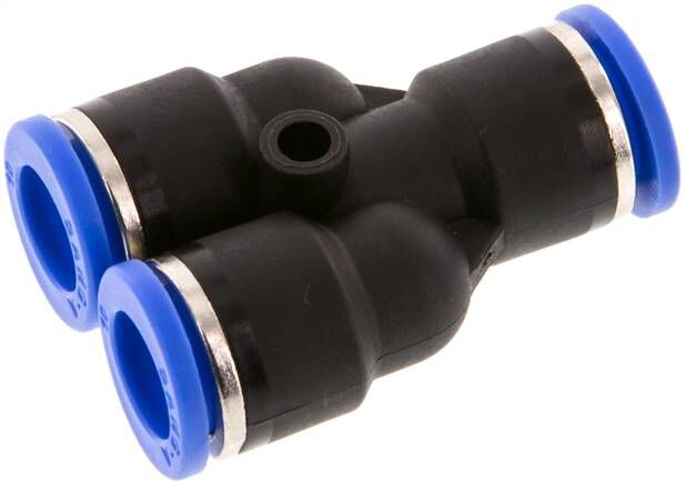 Connettore a Y a pressione 10mm-10mm, standard IQS