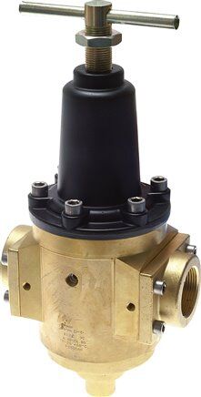 Regolatore di pressione, ottone, NPT 1-1/2", 0,2 - 3bar (standard)