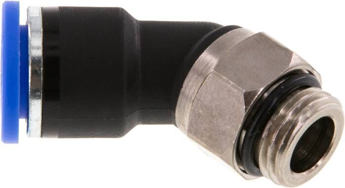connettore push-in a 45° G 1/4"-10mm, standard IQS