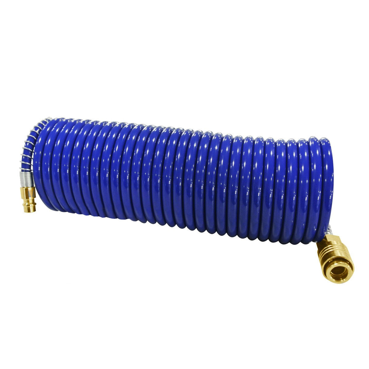 Tubo a spirale lunghezza 7,5 m 8x6 con raccordo e nipplo NW 7,2