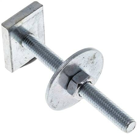 Vite testa martello HS M 8x80, acciaio zincato (33 x 23 x 6), FI HS 38 M8X80