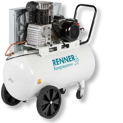 RENNER REKO 410W/90 mobiler Kolbenkompressor