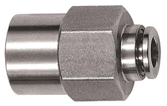 Raccordo push-in diritto, G 3/8 i., tubo Ø 14, ES 1.4404 846.038-14 ES